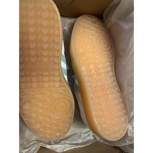 NEW ADIDAS ORIGINALS SAMBAE Women's 9 White/ Wonder Blue - Picture 12 of 12